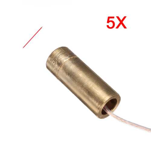 5Pcs 3V 650nM 5mW Line Laser Diode Module