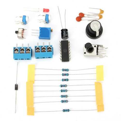 3Pcs DC12 DIY ICL8038 Function Signal Generator Kit Sine Triangle Square Wave Signal
