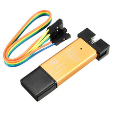將圖片載入圖庫檢視器 3pcs 3.3/5V XTW ST-LINK V2 STM8/STM32 Simulator Programmer Downloader Debugger With 20cm Dupont Wire
