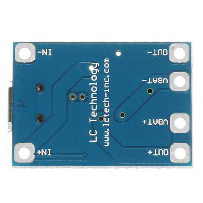 Micro USB TP4056 Charge And Discharge Protection Module Over Current Over Voltage Protection 18650