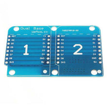 将图片加载到图库查看器，5Pcs Double Socket Dual Base Shield For D1 Mini NodeMCU ESP8266 DIY PCB D1 Expansion Board

