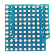 Load image into Gallery viewer, 20Pcs ProtoBoard Shield Expansion Board For D1 Mini Double Sided Perf Board Compatible
