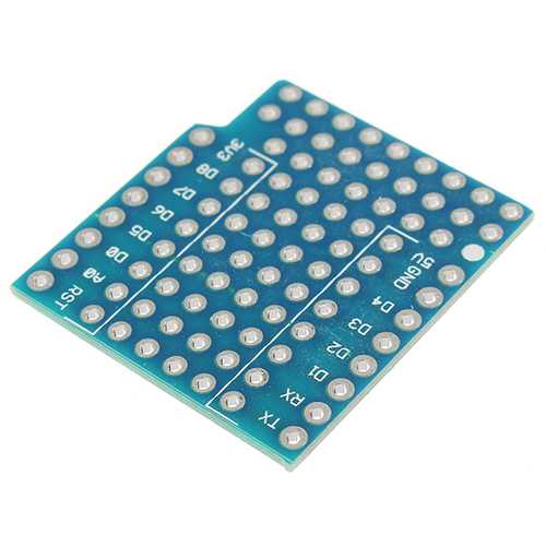 20Pcs ProtoBoard Shield Expansion Board For D1 Mini Double Sided Perf Board Compatible