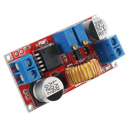 5pcs Output 1.25-36V 5A Constant Current Constant Voltage Lithium Battery Charger Step Down Power Supply Module LED Driver High Power Low Ripple High Efficiency Short Circuit Protection Function