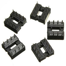 Cargar imagen en el visor de la galería, 250pcs 2.54mm 8 Pin IC DIP Integrated Circuit Sockets Adaptor
