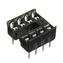 Cargar imagen en el visor de la galería, 250pcs 2.54mm 8 Pin IC DIP Integrated Circuit Sockets Adaptor
