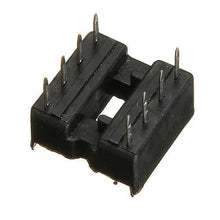Cargar imagen en el visor de la galería, 250pcs 2.54mm 8 Pin IC DIP Integrated Circuit Sockets Adaptor
