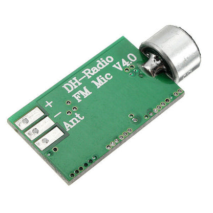 3Pcs FM Wireless Microphone Pickup Wireless Audio Transmitter FM Emission MIC Core Board V4.0 100MHz