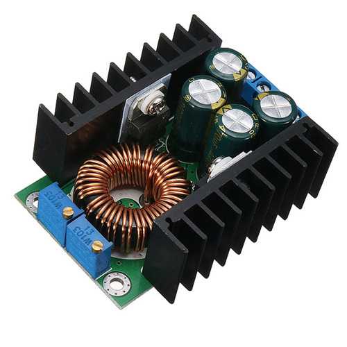 5pcs DC-DC 8A 300W Buck Adjustable Constant Voltage Constant Current High Power Solar Charging LED Driver Vehicle Power Supply Module Converter
