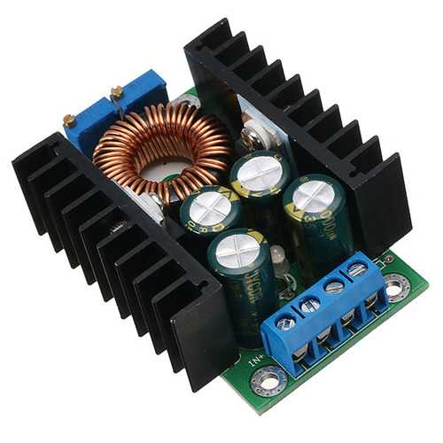 5pcs DC-DC 8A 300W Buck Adjustable Constant Voltage Constant Current High Power Solar Charging LED Driver Vehicle Power Supply Module Converter