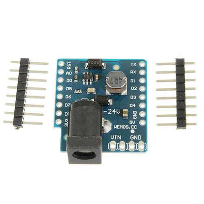 5Pcs WeMos? DC Power Shield V1.0.0 For WeMos D1 Mini