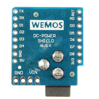 5Pcs WeMos? DC Power Shield V1.0.0 For WeMos D1 Mini