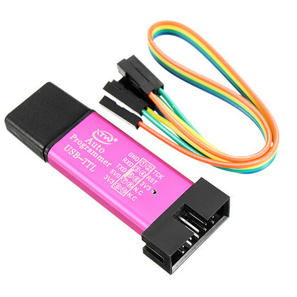 3pcs 5V 3.3V  Burning Programmer Automatic STC Download Cable USB To TTL USB To Serial Port Baud Rate 115200 500MA Self-Recovery Fuse CH340 +  Control Core STCISP Fully Isolated