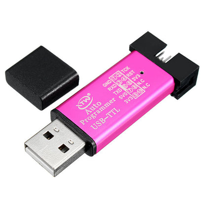 3pcs 5V 3.3V  Burning Programmer Automatic STC Download Cable USB To TTL USB To Serial Port Baud Rate 115200 500MA Self-Recovery Fuse CH340 +  Control Core STCISP Fully Isolated