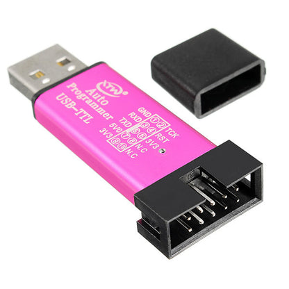 3pcs 5V 3.3V  Burning Programmer Automatic STC Download Cable USB To TTL USB To Serial Port Baud Rate 115200 500MA Self-Recovery Fuse CH340 +  Control Core STCISP Fully Isolated