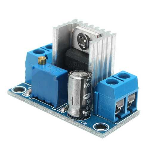 5pcs LM317 DC-DC 1.5A 1.2-37V Adjustable Power Supply Board DC Converter Buck Step Down Module Adjustable Linear Voltage Regulator