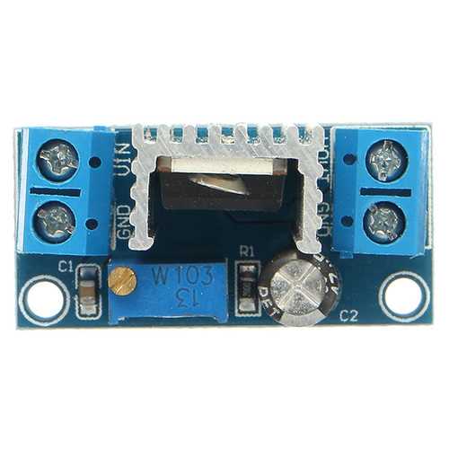 5pcs LM317 DC-DC 1.5A 1.2-37V Adjustable Power Supply Board DC Converter Buck Step Down Module Adjustable Linear Voltage Regulator