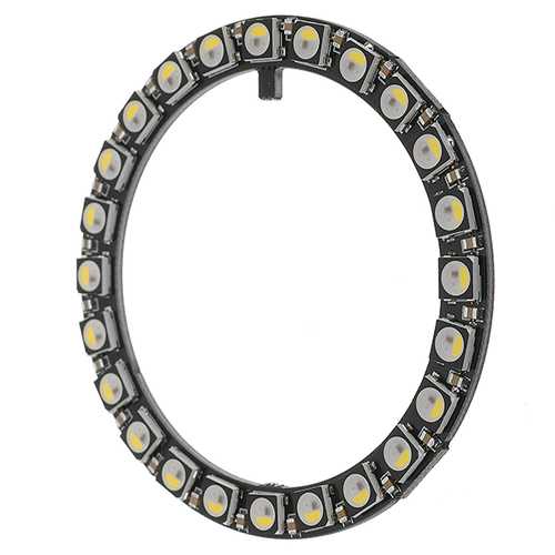 Ring 24x 5050 RGBW LED 4500K With Integrated Driver Natural White Module Board Geekcreit for Arduino - products that work with official Arduino boards