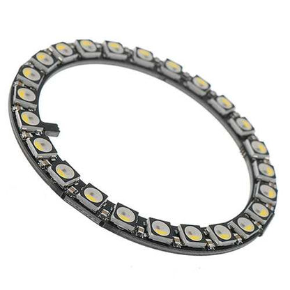 Ring 24x 5050 RGBW LED 4500K With Integrated Driver Natural White Module Board Geekcreit for Arduino - products that work with official Arduino boards