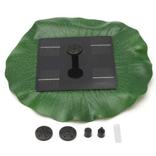 Charger l&#39;image dans la galerie, 8V 1.6W 180L/h 15x15x6cm Solar Panel Power Fountain Water Pump Kit
