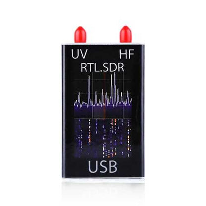 Ham 100KHz-1.7GHz full Band UV HF RTL-SDR USB Tuner Software Defined Radio Receiver R820T 8232