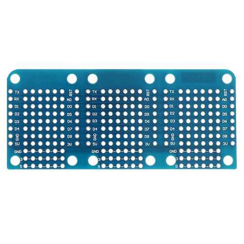 3Pcs Wemos? Tripler Base Socket V1.0.0 For WEMOS D1 Mini