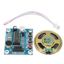 Charger l&#39;image dans la galerie, 5pcs ISD1820 3-5V Recording Voice Module Recording And Playback Module  Control Loop Play / Jog Play / Single Play Function With Microphone And 0.5W 8R Speaker Geekcreit for Arduino - products that wo
