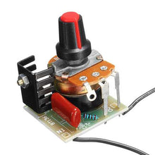 Cargar imagen en el visor de la galería, 220V 500W Dimming Regulator Temperature Control Speed Governor Stepless Variable Speed BT136 Speed Control Module
