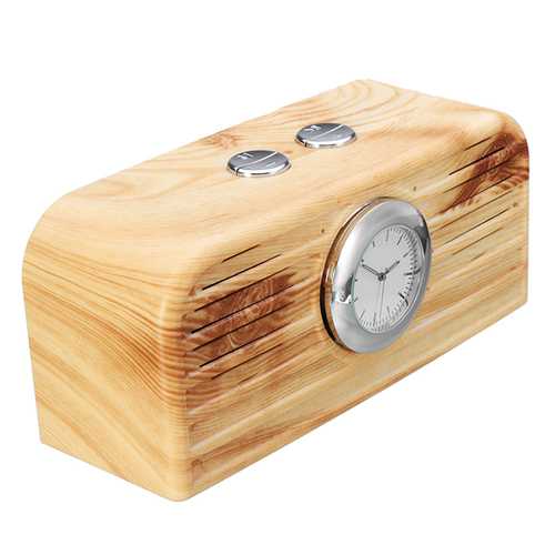 KOGI bluetooth 4.1 Wood Grain Speaker Support TF AUX Phone Call
