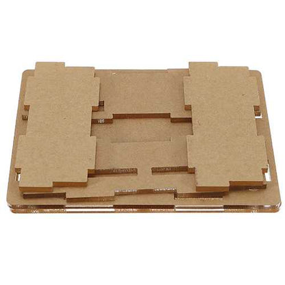 5Pcs Transparent Acrylic Case Protective Housing For 4 Channel Relay Module