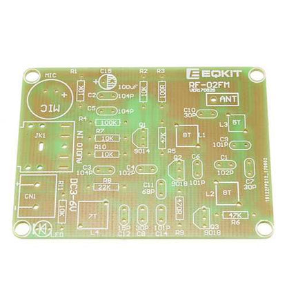 3Pcs FM Transmitter Kit RF-02 Wireless Microphone Parts MP3 Repeater Micro Transmitter With Antenna