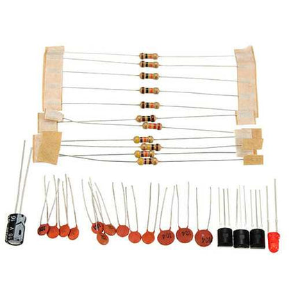 3Pcs FM Transmitter Kit RF-02 Wireless Microphone Parts MP3 Repeater Micro Transmitter With Antenna