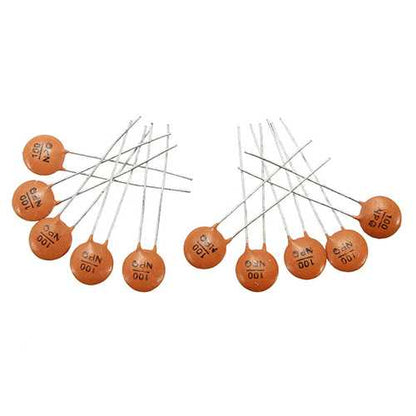900pcs 30 Values 50V 2PF-0.1UF Ceramic Capacitor Assorted Kit Electronic Component Assortment Set 30pcs Each Value