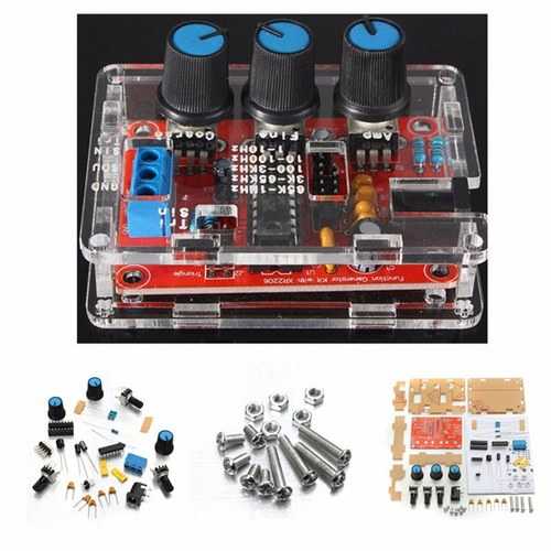 Geekcreit? XR2206 Function Signal Generator DIY Kit Sine Triangle Square Output 1HZ-1MHZ