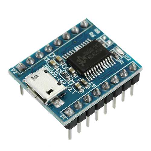 JQ6500 Voice Sound Module USB Replace One To 5 Way MP3 Voice Standard 16M