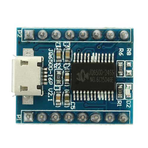 JQ6500 Voice Sound Module USB Replace One To 5 Way MP3 Voice Standard 16M