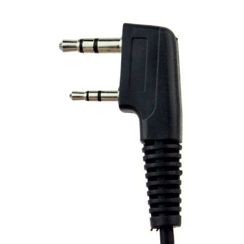 Retevis 2 Pin PTT Mic Headset for Baofeng Walkie Talkie Earpiece Quansheng Puxing TYT C9009A