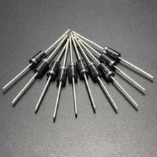 将图片加载到图库查看器，50pcs SB5100 5.0A SCHOTTKY BARRIER Diode 100V 5A
