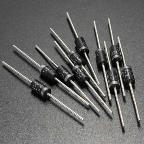 50pcs SB5100 5.0A SCHOTTKY BARRIER Diode 100V 5A