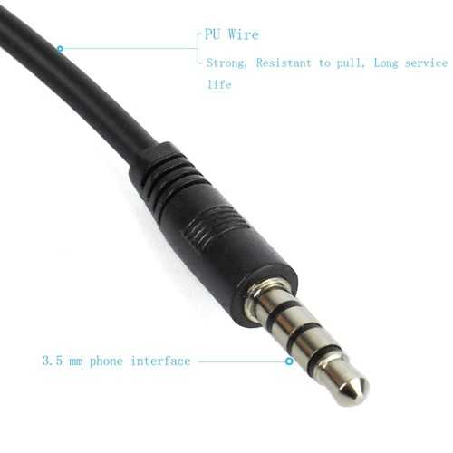 Retevis R-151 1Pin 3.5mm PTT Throat Mic Earpiece Covert Air Tube Headset With Slow rebound Earbud for Mobile Phone C9038A