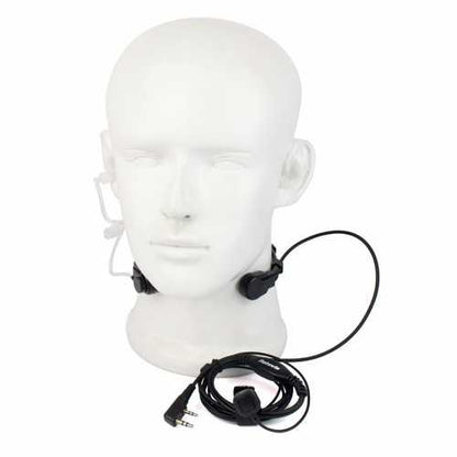 Retevis 2 Pin Throat Walkie Talkie Accessories Headset For Baofeng UV 5R Retevis H777 RT5R For Kenwood For TYT Two Way Radio C9026A