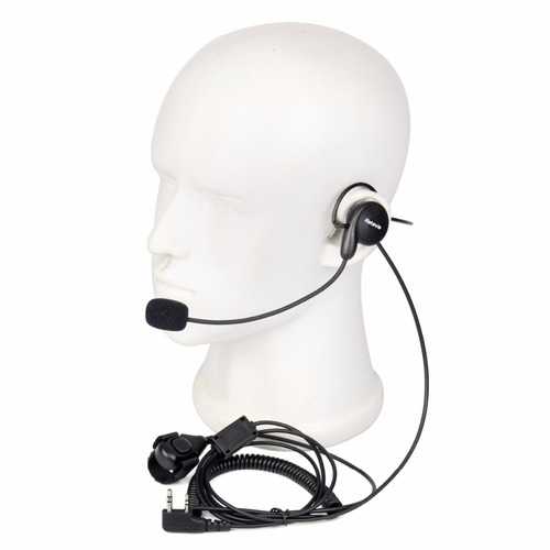 Retevis 2 Pin Earpiece H-777 RT-5R Mic Finger PTT Headset for Kenwood BAOFENG UV-5R BF-888s Ham Radio Hf Transceiver C9029A