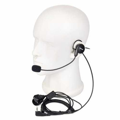 Retevis 2 Pin Earpiece H-777 RT-5R Mic Finger PTT Headset for Kenwood BAOFENG UV-5R BF-888s Ham Radio Hf Transceiver C9029A