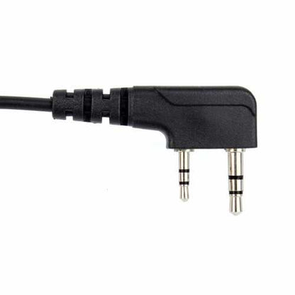 Retevis 2 Pin Earpiece H-777 RT-5R Mic Finger PTT Headset for Kenwood BAOFENG UV-5R BF-888s Ham Radio Hf Transceiver C9029A