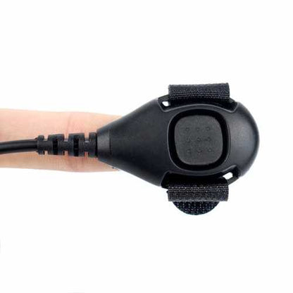 Retevis 2 Pin Earpiece H-777 RT-5R Mic Finger PTT Headset for Kenwood BAOFENG UV-5R BF-888s Ham Radio Hf Transceiver C9029A
