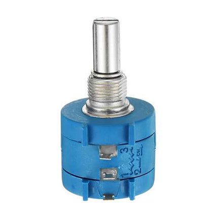 3590S-2-103L 10K Ohm 2W Multi Turn Wirewound Potentiometer With 10 Turns Counting Dial Rotary Knob Set