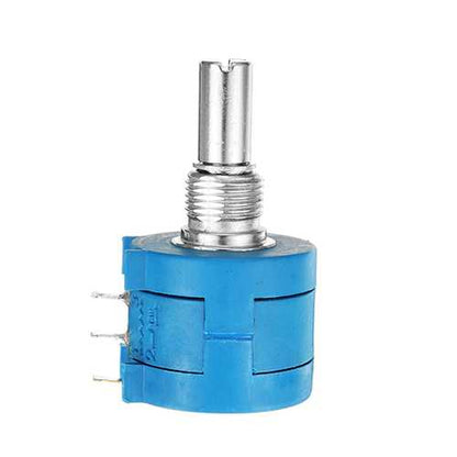 3590S-2-103L 10K Ohm 2W Multi Turn Wirewound Potentiometer With 10 Turns Counting Dial Rotary Knob Set