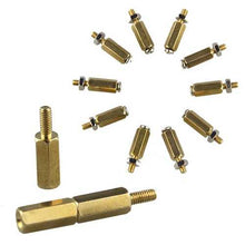 Load image into Gallery viewer, 5SETS DIY 11MM Hex Brass Cylinder + Screw + Nut Kits For Raspberry Pi
