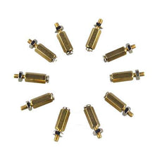 Charger l&#39;image dans la galerie, 10 SETS DIY 11MM Hex Brass Cylinder + Screw + Nut Kits For Raspberry Pi
