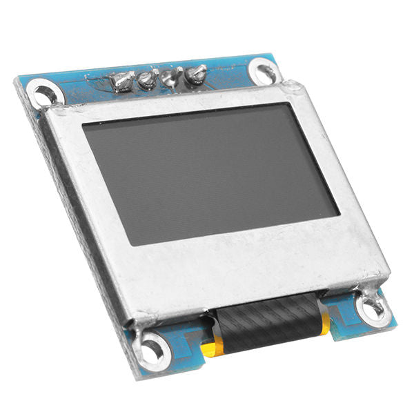 0.96 Inch 4Pin White LED IIC I2C OLED Display With Screen Protection Cover Geekcreit for Arduino - products that work with official Arduino boards